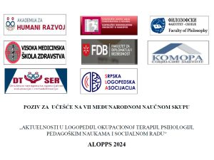 Read more about the article ПОЗИВ ЗА УЧЕШЋЕ НА VII МЕЂУНАРОДНОМ НАУЧНОМ СКУПУ„АКТУЕЛНОСТИ У ЛОГОПЕДИЈИ, ОКУПАЦИОНОЈ ТЕРАПИЈИ, ПСИХОЛОГИЈИ, ПЕДАГОШКИМ НАУКАМА И СОЦИЈАЛНОМ РАДУ“